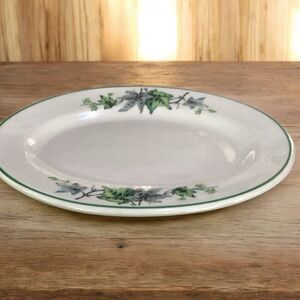 IVY GLEN Oval Platter By Shenango Restaurant Ware 1950s Plate USA